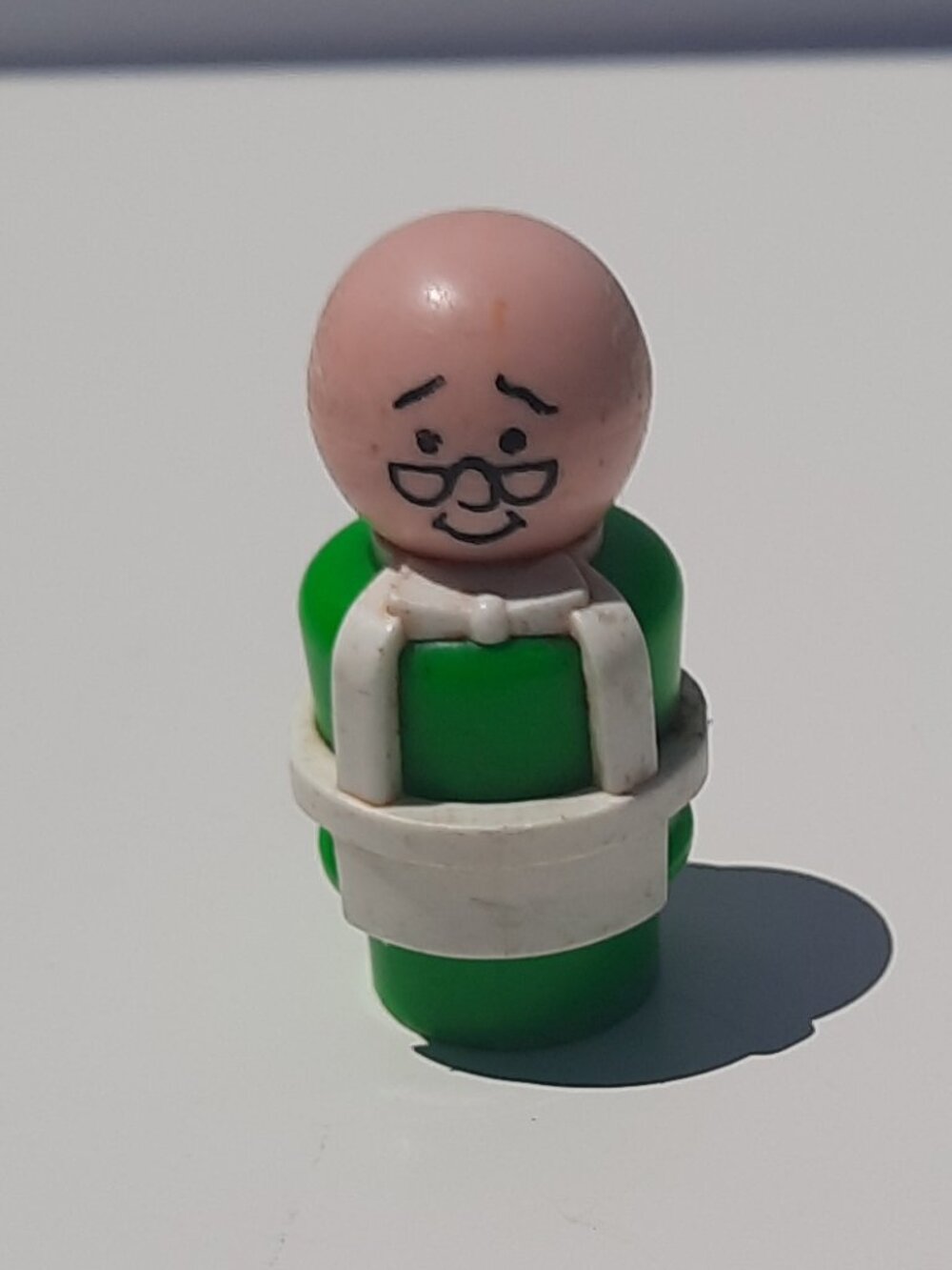 Vintage Fisher Price Little People Sesame Street Mr. Hooper